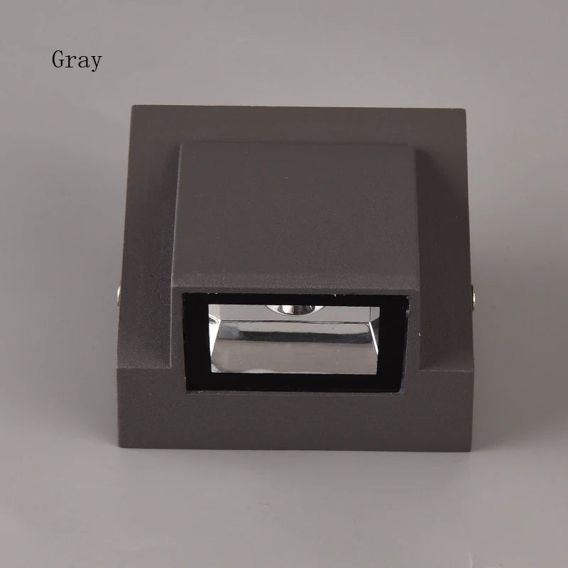 Home Decor 5W 15W LED Wall Light Indoor Outdoor Waterproof Aluminum Three-head Wall Lamp for Garden Porch Bedroom Stairs Lights