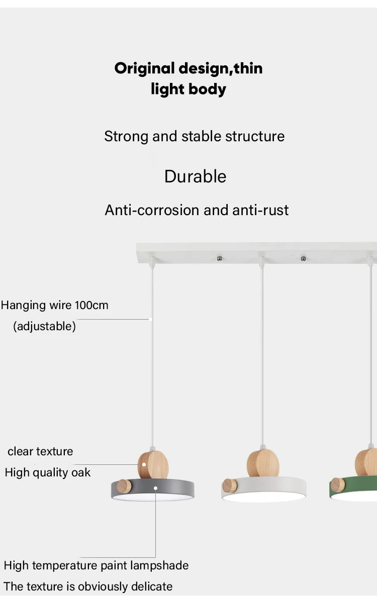 Household appliances chandelier modern LED chandelier three-tone lighting home living room room decoration lighting chandelier