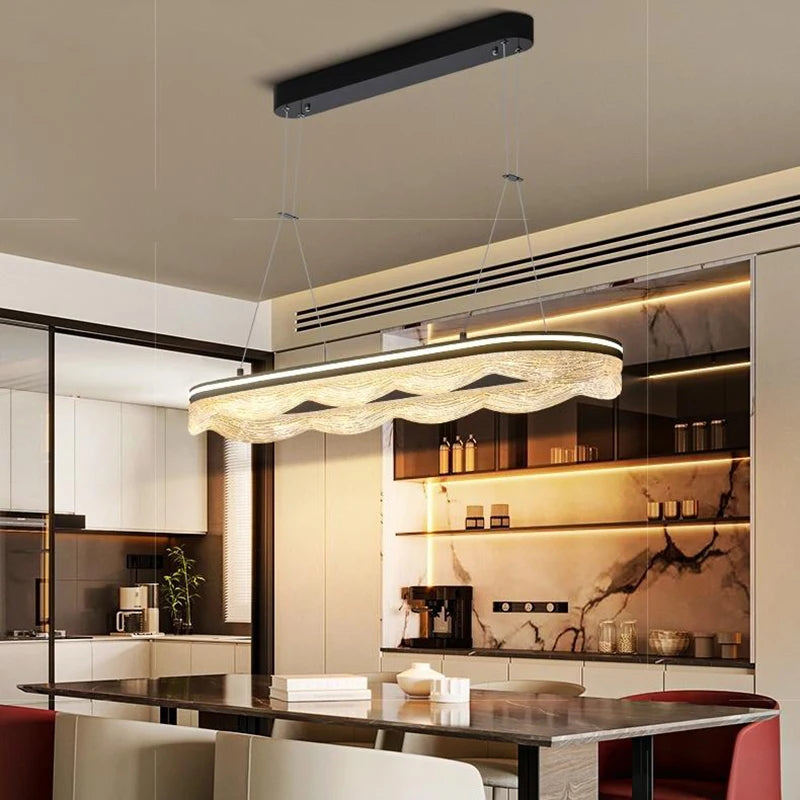 Contemporary Home Interior LED Pendant Lighting for Living Room Dining Room Indoor Modern Chandeliers Hanging Ceiling Lamps