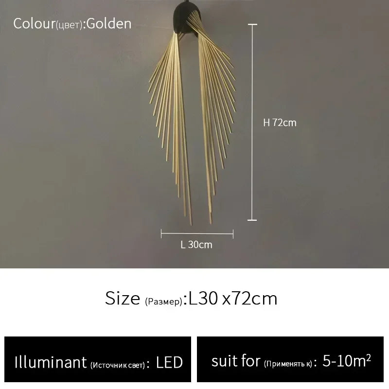 Home Decoration Salon Chandeliers Lustre Modern Nordic Metal Special-shaped Single Head Led Lights Dining Room Living Lightings