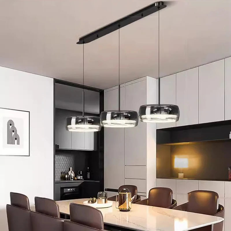 Modern home decor ring led lights pendant light lamps for living room Chandeliers for dining room hanging light indoor lighting