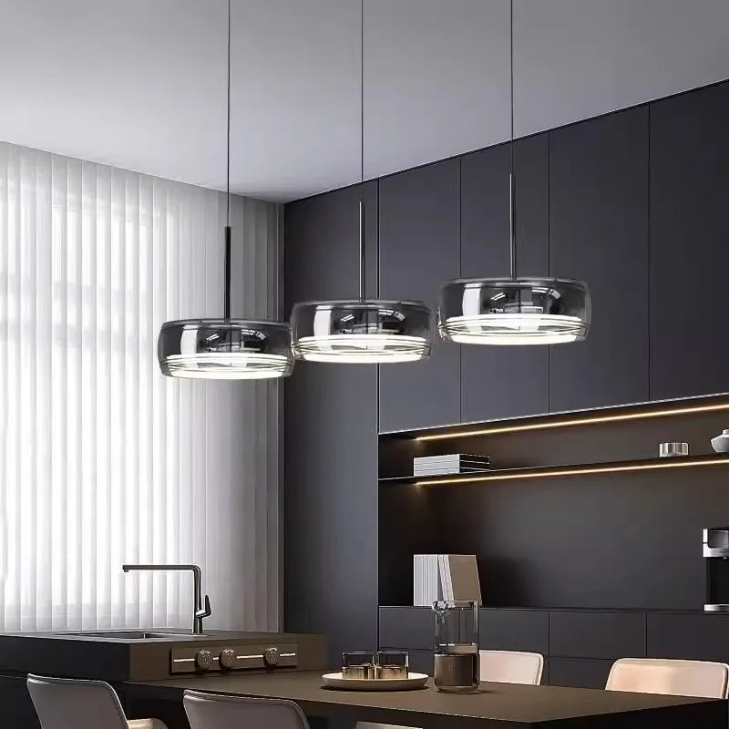 Modern home decor ring led lights pendant light lamps for living room Chandeliers for dining room hanging light indoor lighting