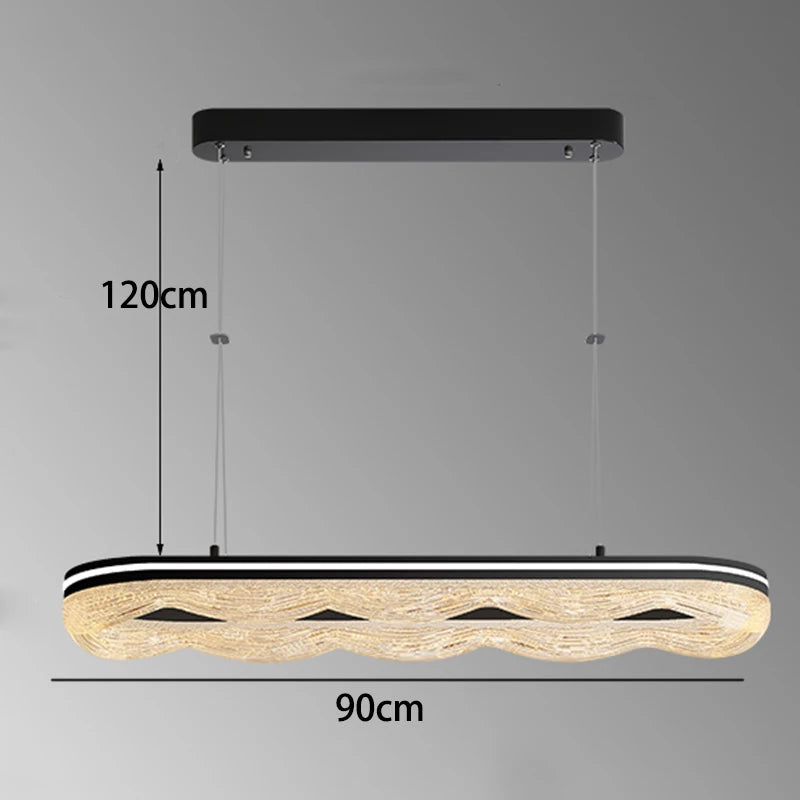 Contemporary Home Interior LED Pendant Lighting for Living Room Dining Room Indoor Modern Chandeliers Hanging Ceiling Lamps